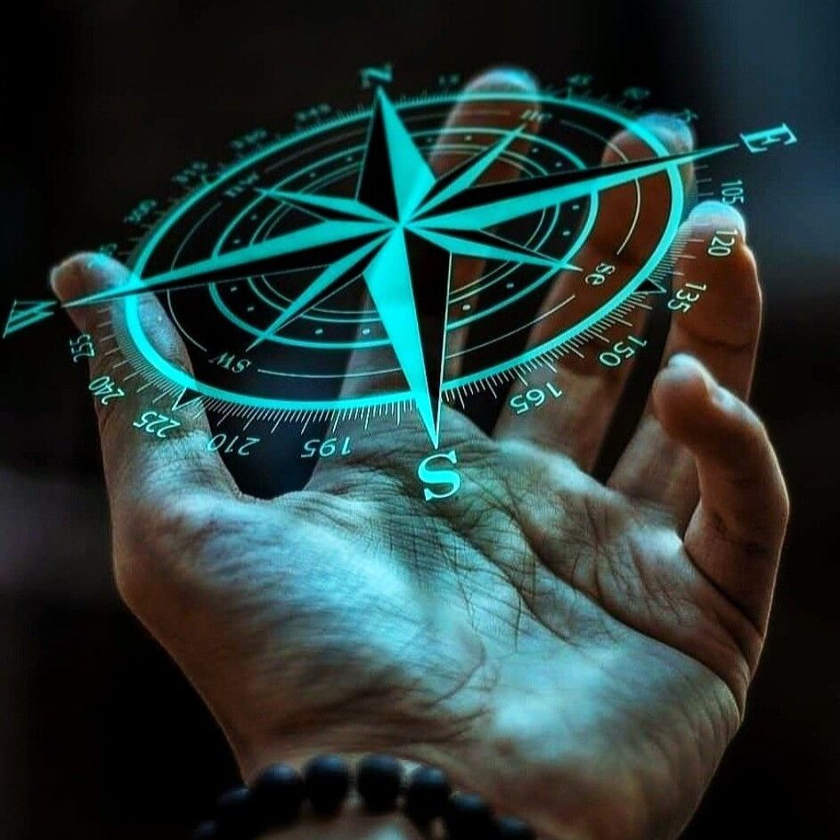 cropped copy compass